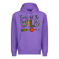 Purple teacher of the wild Premium Hoodie - CowhideDigitalArt