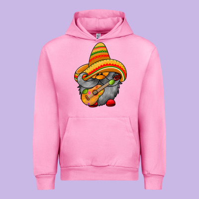 Mexicon Cute Gnome Urban Hoodie Designed By Racoondesign