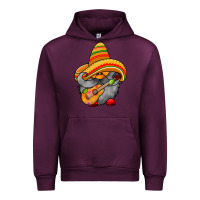 Mauve Wine mexicon cute gnome Urban Hoodie - RacoonDesign