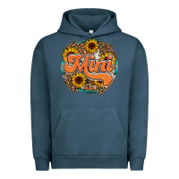 Pigment Midnight Navy mini western Urban Hoodie - RacoonDesign