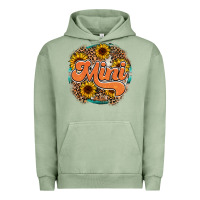 Pigment Oil Green mini western Urban Hoodie - RacoonDesign