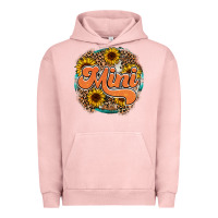 Pigment Salmon mini western Urban Hoodie - RacoonDesign