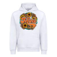White mini western Urban Hoodie - RacoonDesign