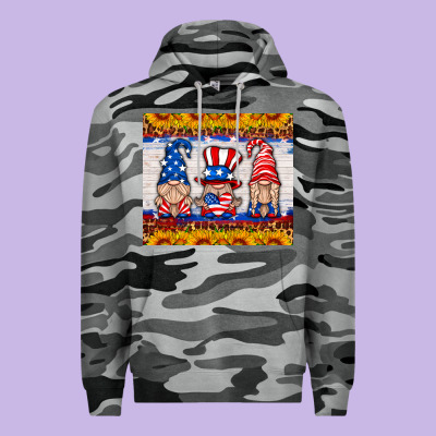 Usa Gnome Premium Hoodie Designed By Hra Design Shop