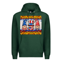Sports Green usa gnome Premium Hoodie - HRA Design Shop