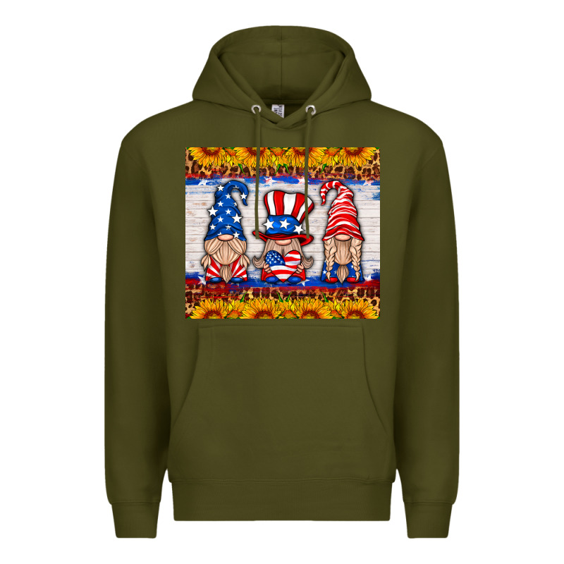Usa Gnome Premium Hoodie by HRA Design Shop | Teevron