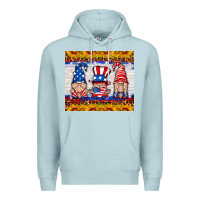 Blue Mist usa gnome Premium Hoodie - HRA Design Shop