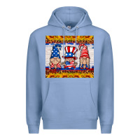 Colony Blue usa gnome Premium Hoodie - HRA Design Shop