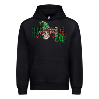 Black Mama elf skull Urban Hoodie - FaDigitalArtStudio