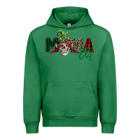 Emerald Mama elf skull Urban Hoodie - FaDigitalArtStudio