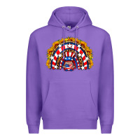 Purple usa gnome sunflower rainbow Premium Hoodie - HRA Design Shop