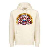Tofu usa gnome sunflower rainbow Premium Hoodie - HRA Design Shop