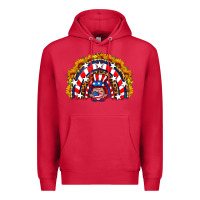 Usa Gnome Sunflower Rainbow Premium Hoodie | Teevron