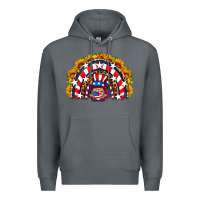 Rock usa gnome sunflower rainbow Premium Hoodie - HRA Design Shop