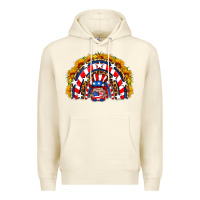 Sandshell usa gnome sunflower rainbow Premium Hoodie - HRA Design Shop