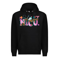 Black nicu Premium Hoodie - AdoDesignShop