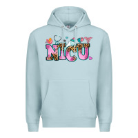 Blue Mist nicu Premium Hoodie - AdoDesignShop