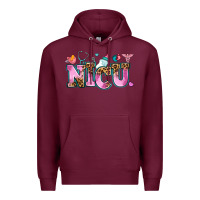 Burgundy nicu Premium Hoodie - AdoDesignShop