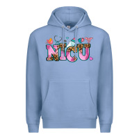 Colony Blue nicu Premium Hoodie - AdoDesignShop