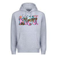 Heather Grey nicu Premium Hoodie - AdoDesignShop