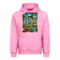 Fuchsia Pink dad man myth legend air freshener Urban Hoodie - HRA Design Shop