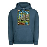 Pigment Midnight Navy dad man myth legend air freshener Urban Hoodie - HRA Design Shop