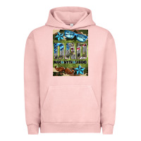 Pigment Salmon dad man myth legend air freshener Urban Hoodie - HRA Design Shop