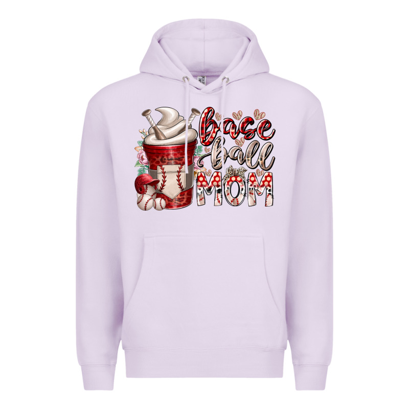Baseball Mom Coffee Premium Hoodie by RacoonDesign | Teevron