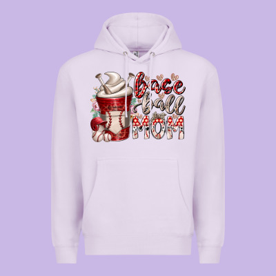 Baseball Mom Coffee Premium Hoodie Designed By Racoondesign