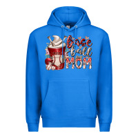 True Royal baseball mom coffee Premium Hoodie - RacoonDesign