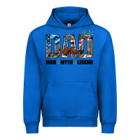Cobalt dad man myth legend Urban Hoodie - HRA Design Shop