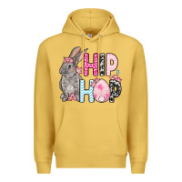 Antique Gold Easter Day Hip hop bunny Premium Hoodie - OliviaCreatesArt