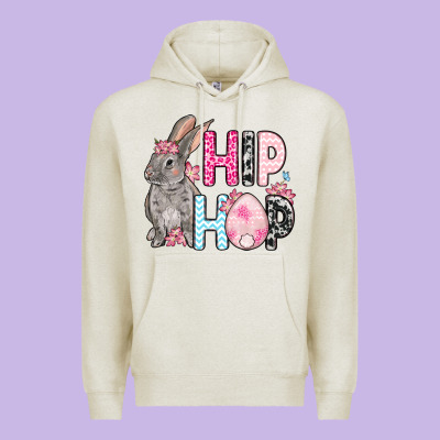 Easter Day Hip Hop Bunny Premium Hoodie Designed By Oliviacreatesart