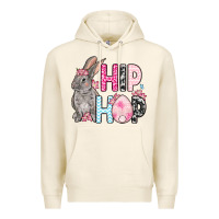 Tofu Easter Day Hip hop bunny Premium Hoodie - OliviaCreatesArt