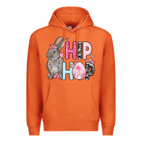 Carrot Easter Day Hip hop bunny Premium Hoodie - OliviaCreatesArt