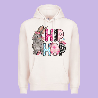 Easter Day Hip Hop Bunny Premium Hoodie Designed By Oliviacreatesart