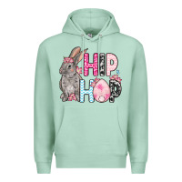 Seafoam Easter Day Hip hop bunny Premium Hoodie - OliviaCreatesArt