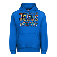 Cobalt only talking jesus today Urban Hoodie - CowhideDigitalArt