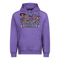 Tulip only talking jesus today Urban Hoodie - CowhideDigitalArt
