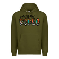 Army Green ain't my firstpsd Premium Hoodie - CowhideDigitalArt
