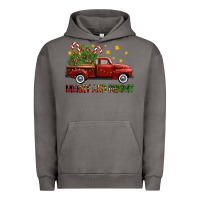 Pigment Tornado Merry And Bright Christmas Trees Truck Urban Hoodie - FaDigitalArtStudio