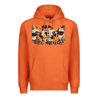 Carrot new mexico state cowhide serape cactus Premium Hoodie - RanaPortraitStore