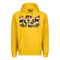 Lemon new mexico state cowhide serape cactus Premium Hoodie - RanaPortraitStore