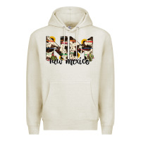 Oatmeal Heather new mexico state cowhide serape cactus Premium Hoodie - RanaPortraitStore