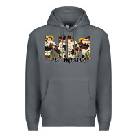 Rock new mexico state cowhide serape cactus Premium Hoodie - RanaPortraitStore