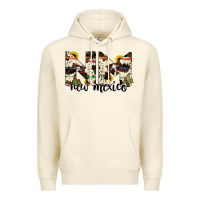 Sandshell new mexico state cowhide serape cactus Premium Hoodie - RanaPortraitStore