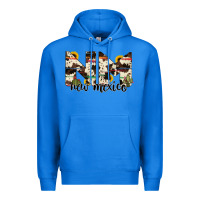 True Royal new mexico state cowhide serape cactus Premium Hoodie - RanaPortraitStore