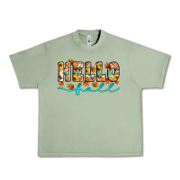 Oil Green hello fall Urban Heavy Tee - Artiststas