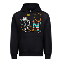 Black rn nurse Urban Hoodie - CowhideDigitalArt