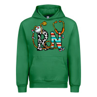 Emerald rn nurse Urban Hoodie - CowhideDigitalArt